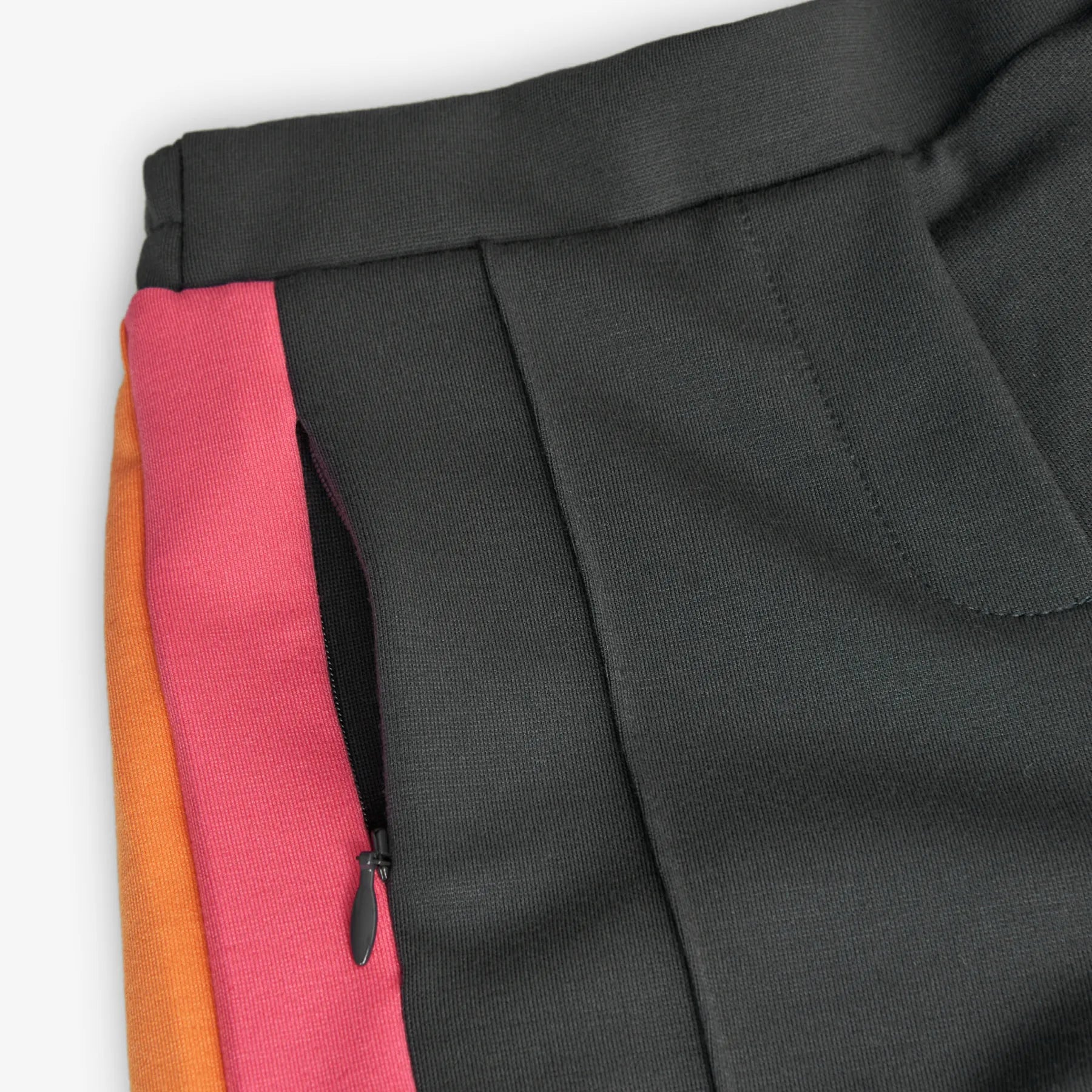 Pantaloni tuta linea dritta righe colorate