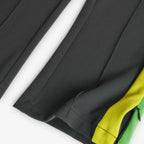 Pantaloni tuta linea dritta righe colorate