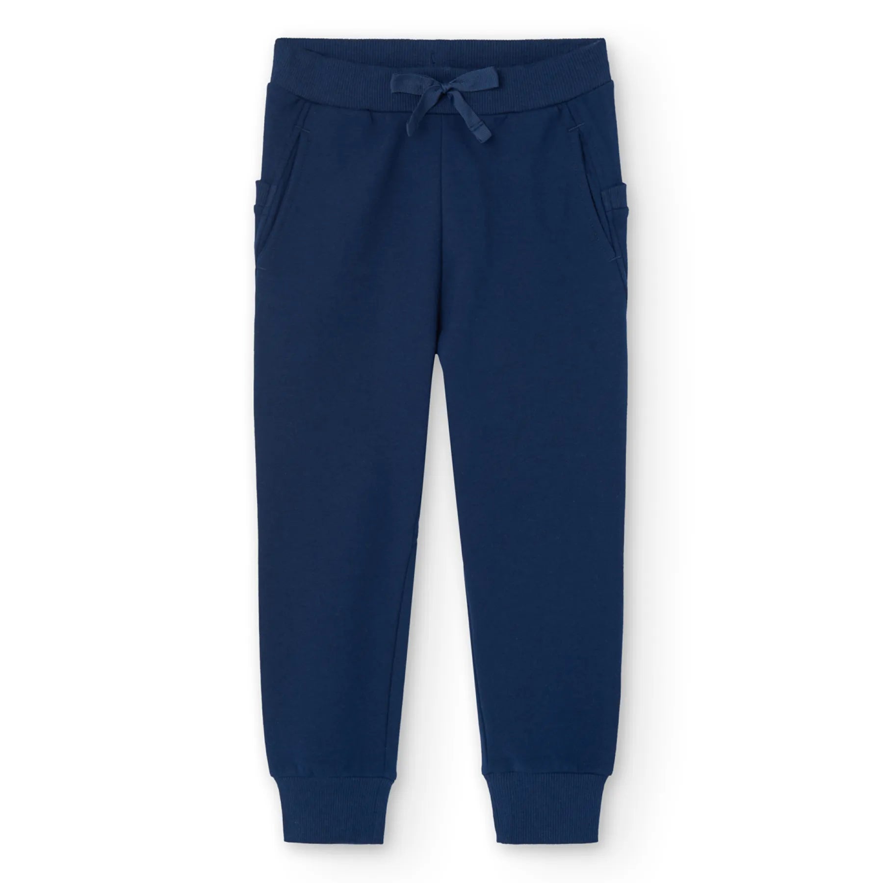 Pantaloni felpati elasticizzati elastico sul fondo