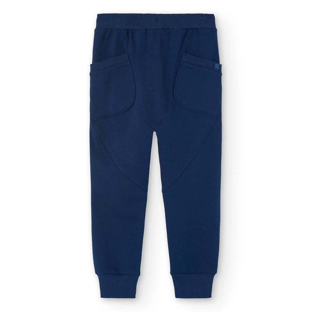 Pantaloni felpati elasticizzati elastico sul fondo