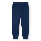 Pantaloni felpati elasticizzati elastico sul fondo