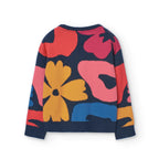 Maglione maglieria stampa fiori per ragazza