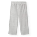 Pantaloni palazzo velluto a coste perla