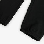 Pantaloni tuta 100% cotone per ragazzo nero