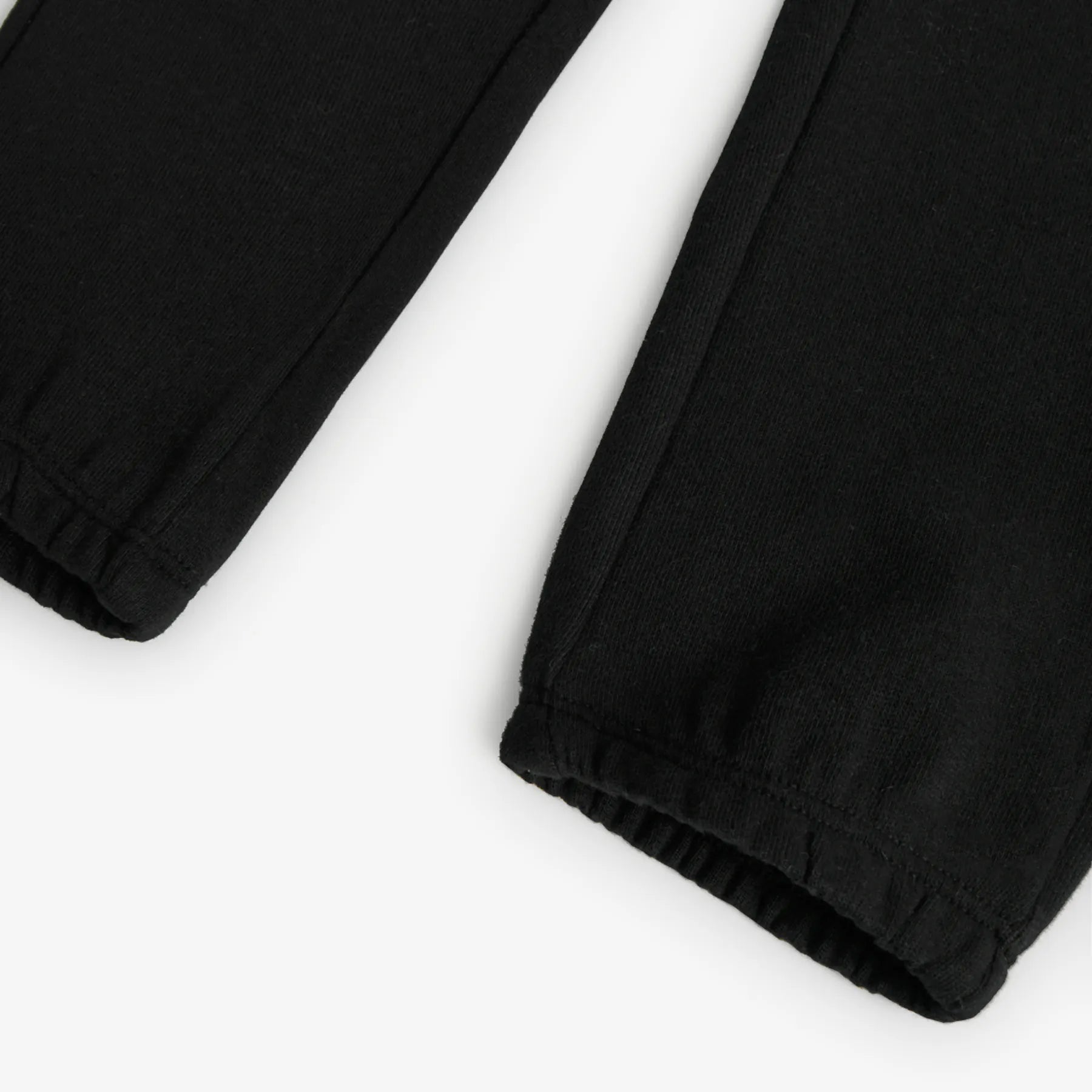 Pantaloni tuta 100% cotone per ragazzo nero