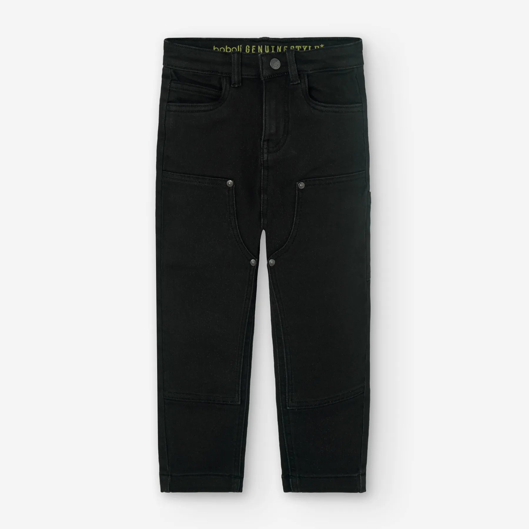 Pantaloni denim per ragazzo nero