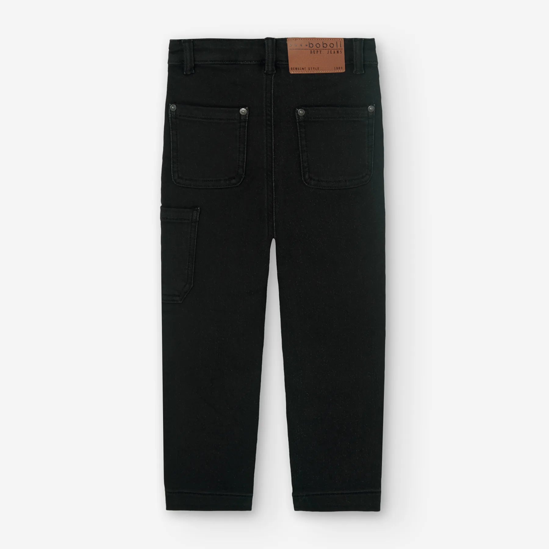 Pantaloni denim per ragazzo nero