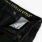 Pantaloni denim per ragazzo nero