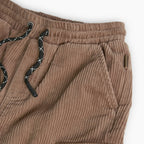 Pantaloni velluto per ragazzo marrone