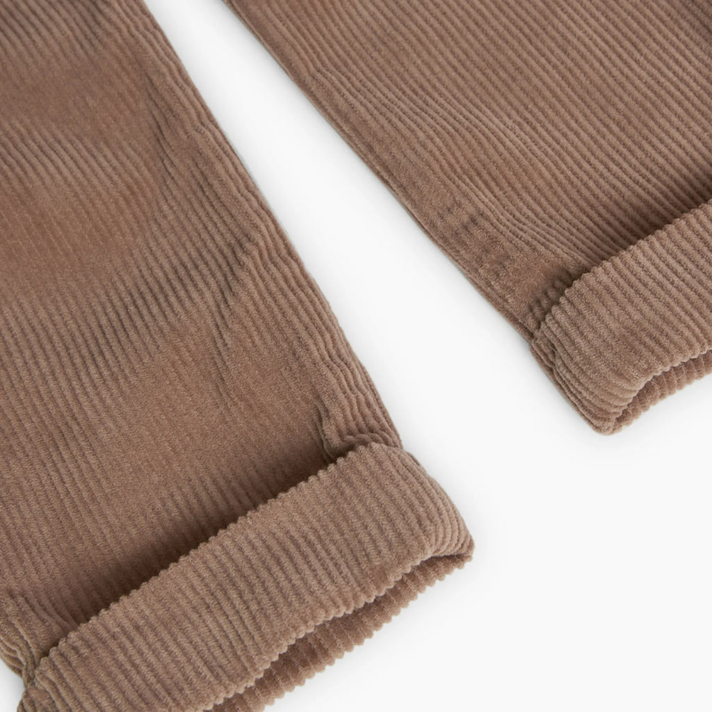 Pantaloni velluto per ragazzo marrone