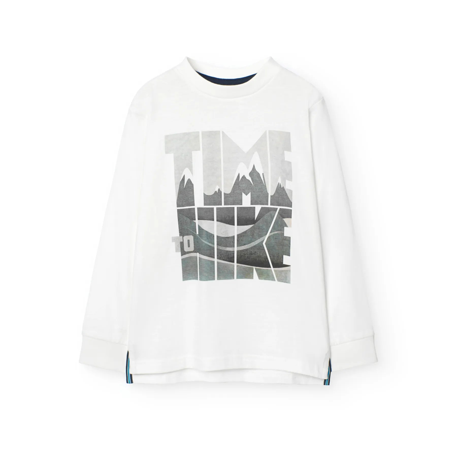 T-shirt manica lunga ‘time hike’