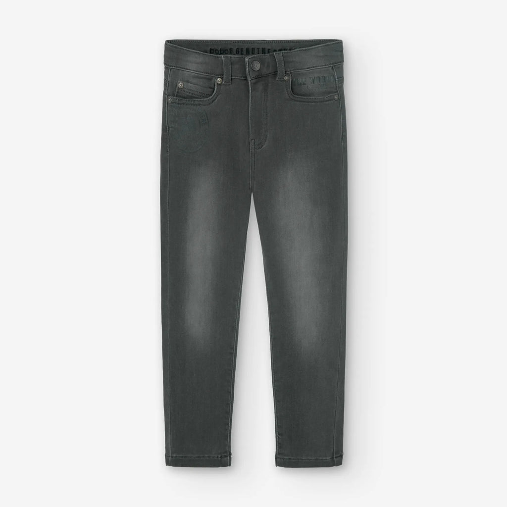 Pantaloni jeans per ragazzo grigio