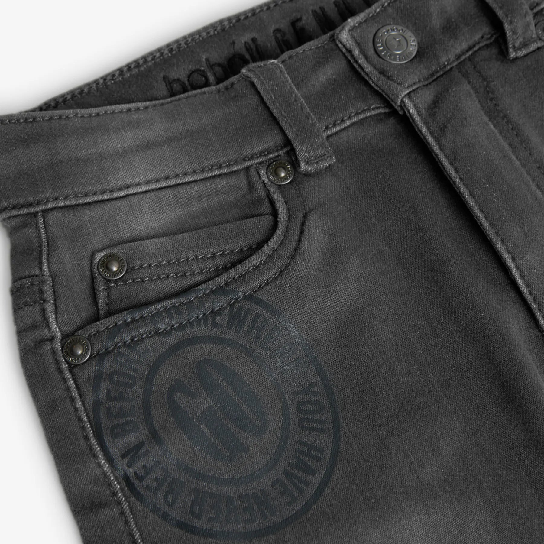 Pantaloni jeans per ragazzo grigio