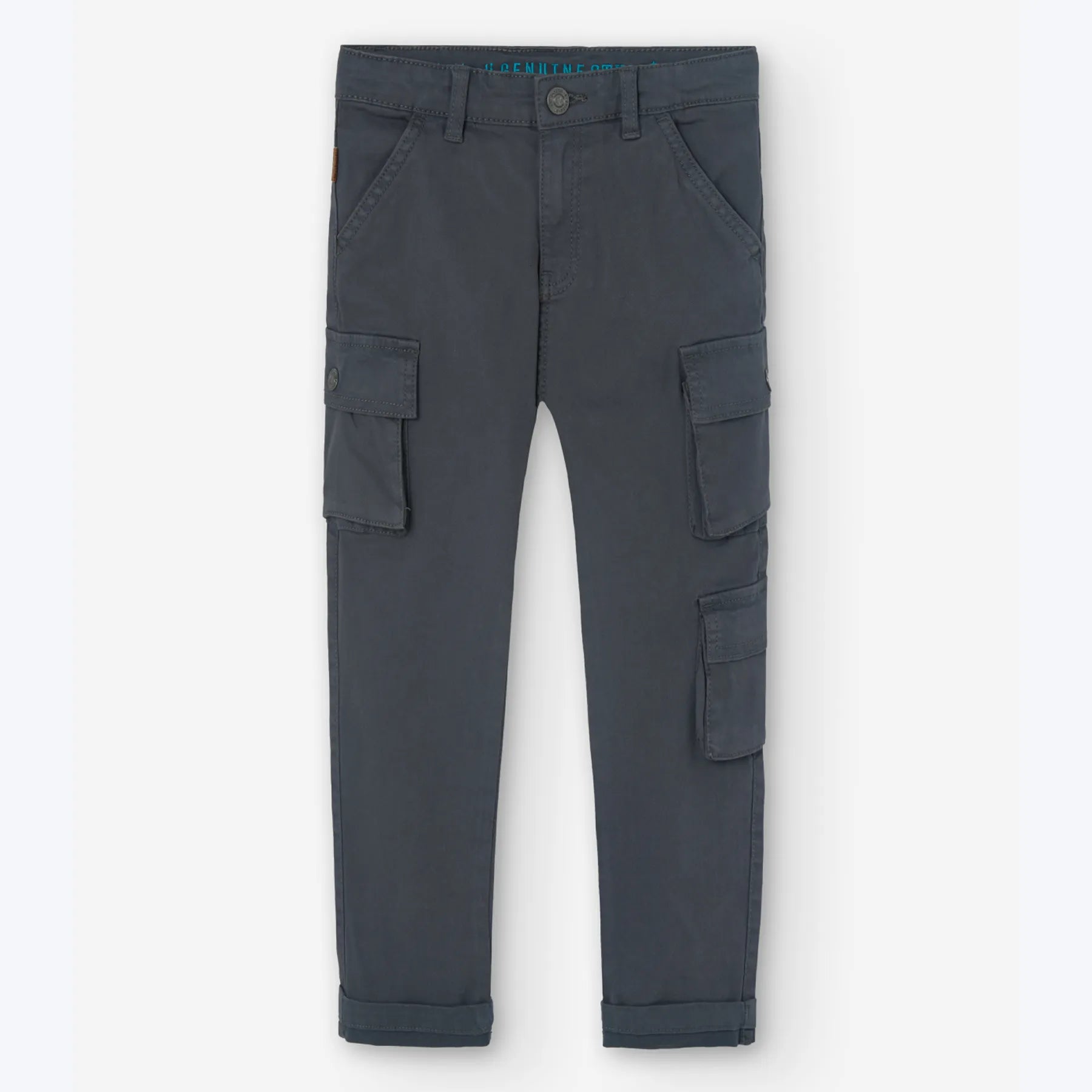 Pantaloni elasticizzati per ragazzo antracite