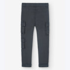 Pantaloni elasticizzati per ragazzo antracite