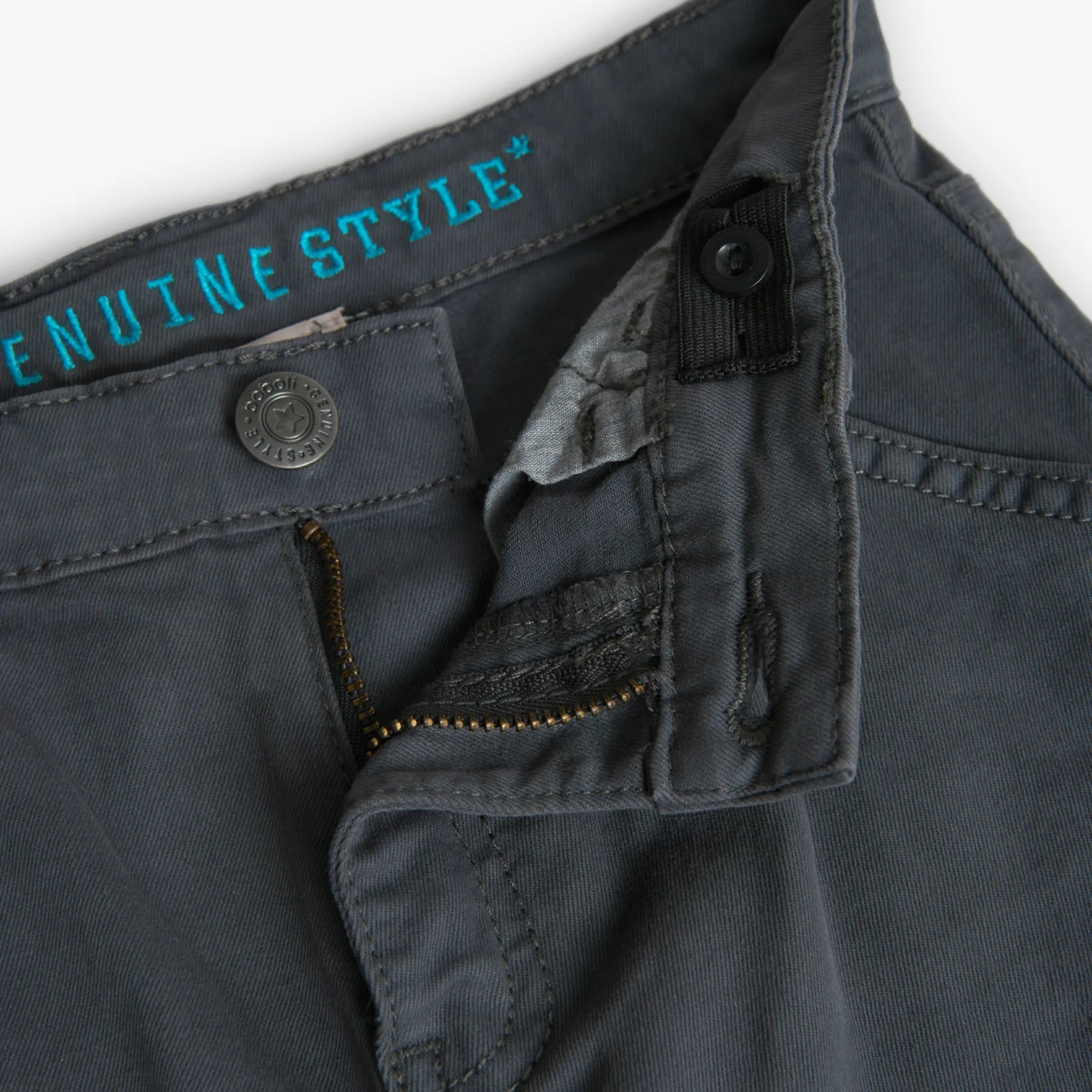 Pantaloni elasticizzati per ragazzo antracite