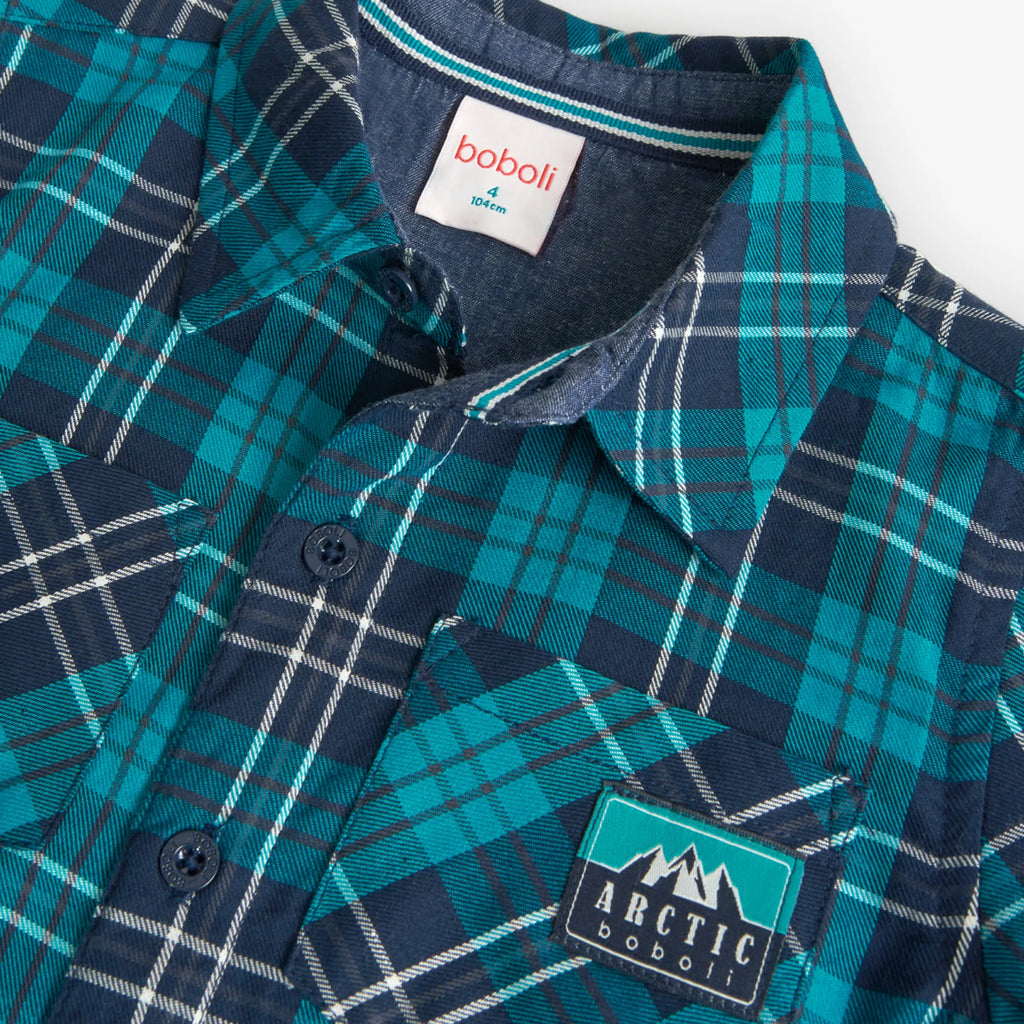 Camicia quadri per ragazzo