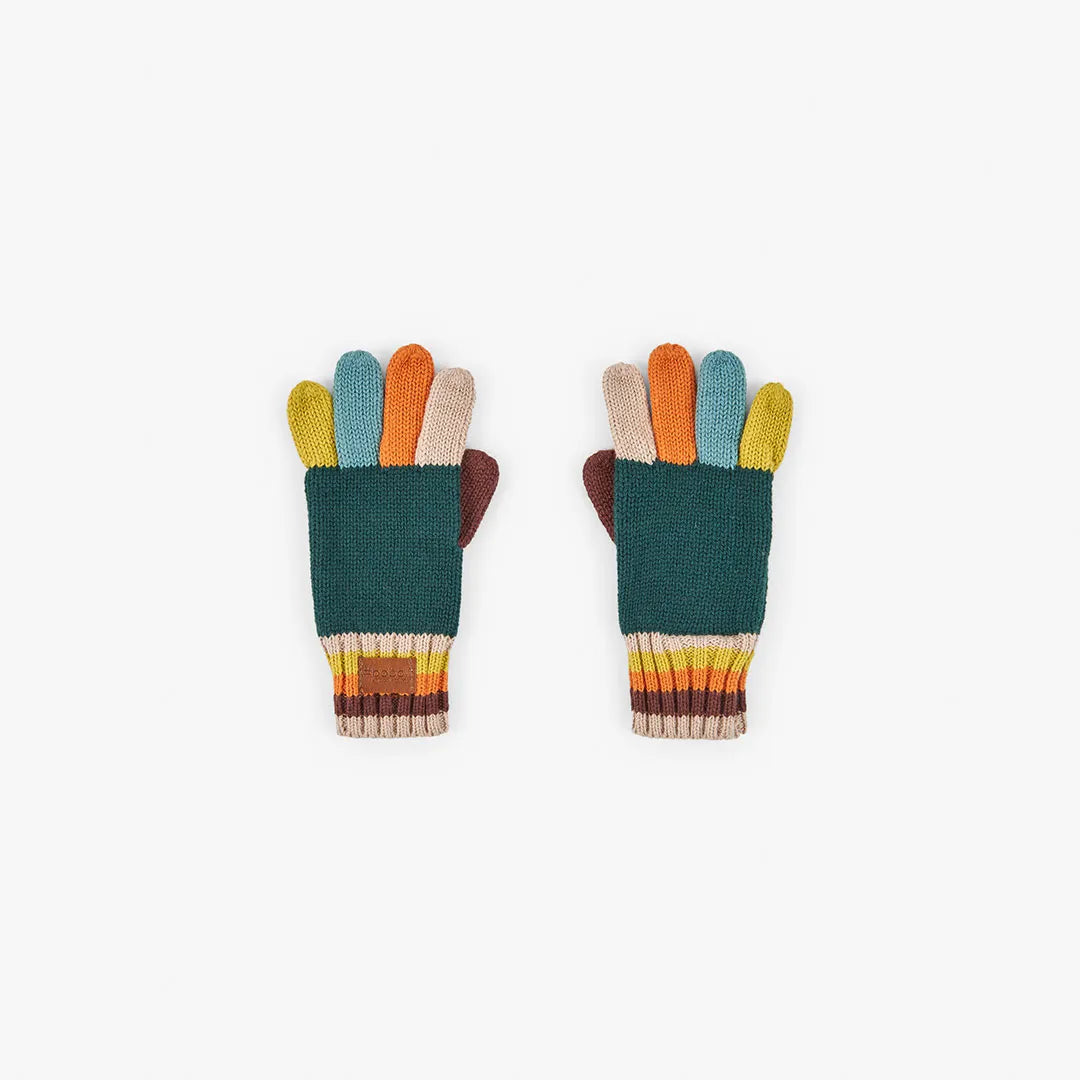 Guanti multi color bambino