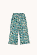 Pantaloni stampa White Bouquet