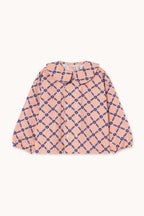 Camicia a quadri floreali