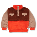 Felpa colourblock