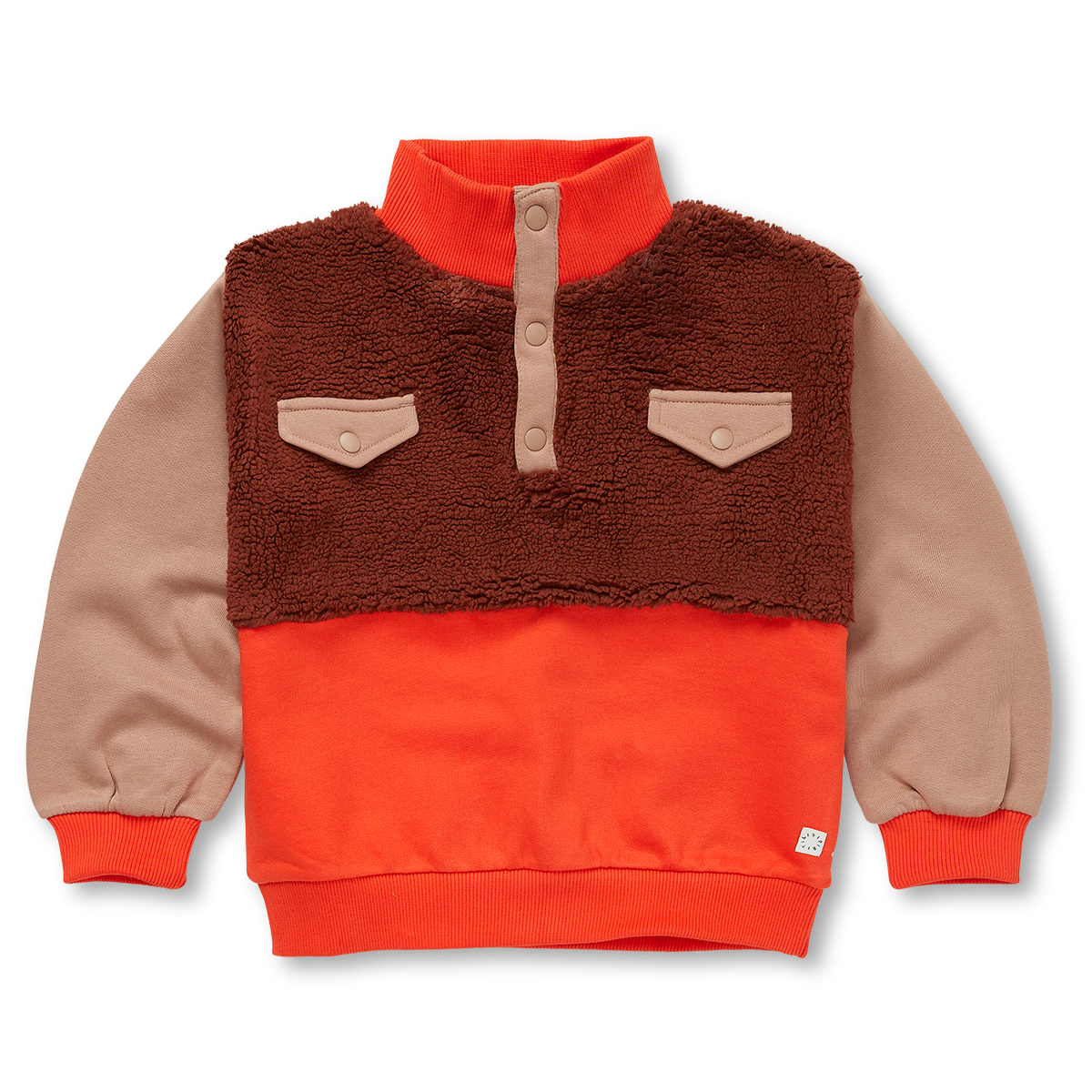 Felpa colourblock