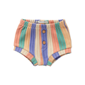 Pantaloncini da bambino a coste a righe
