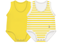 J BIMBI body giromanica bipack 0-36 giallo