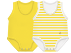 J BIMBI body giromanica bipack 0-36 giallo