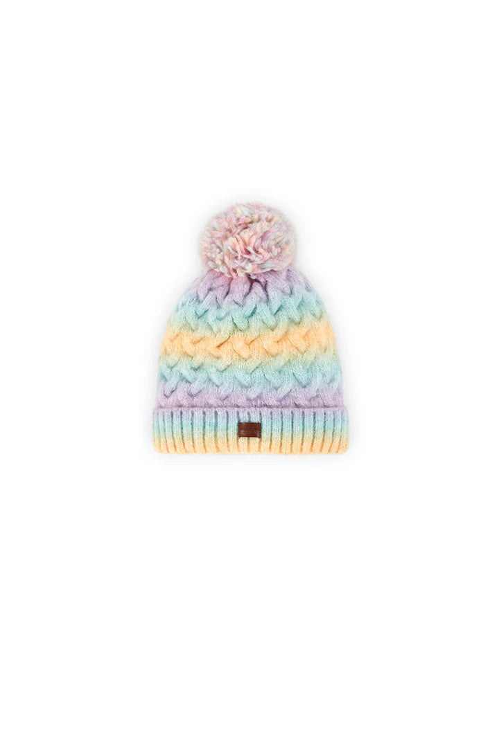 Cappello arcobaleno per ragazza