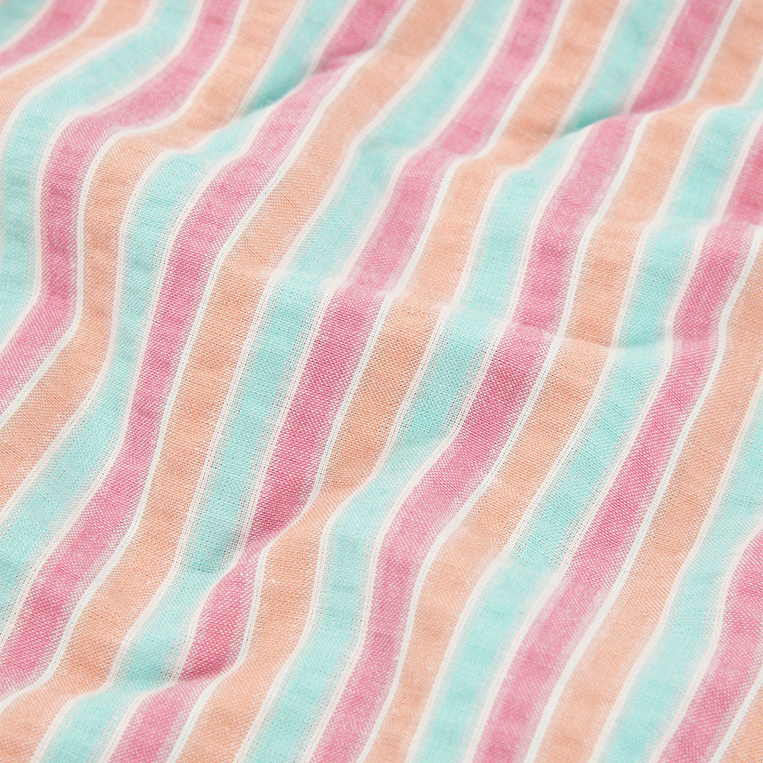 Vestito granny square righe verticali