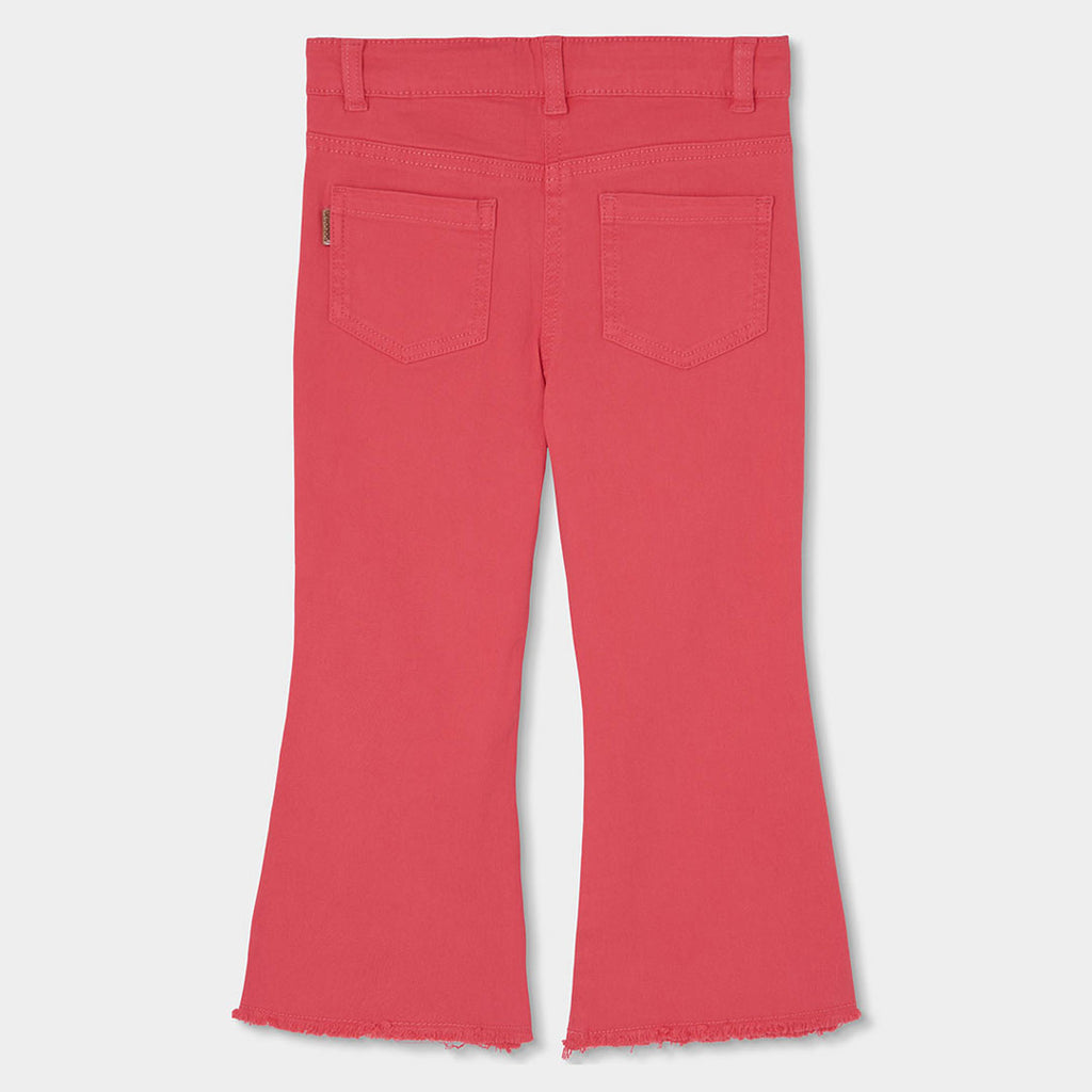 Pantalone a zampa cinque tasche