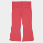 Pantalone a zampa cinque tasche
