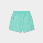 Short cotone bambino azzurro