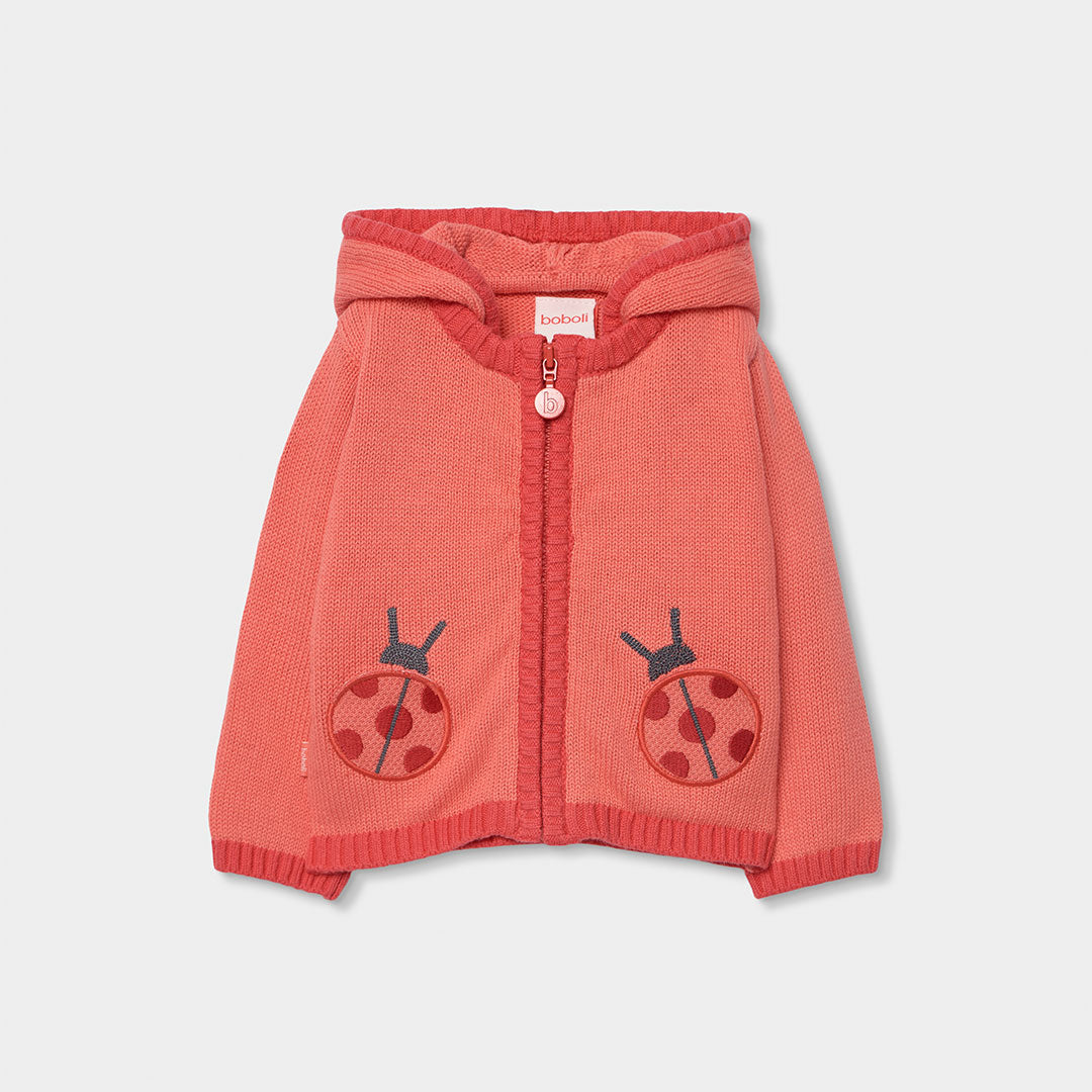 Cardigan maglia coccinelle