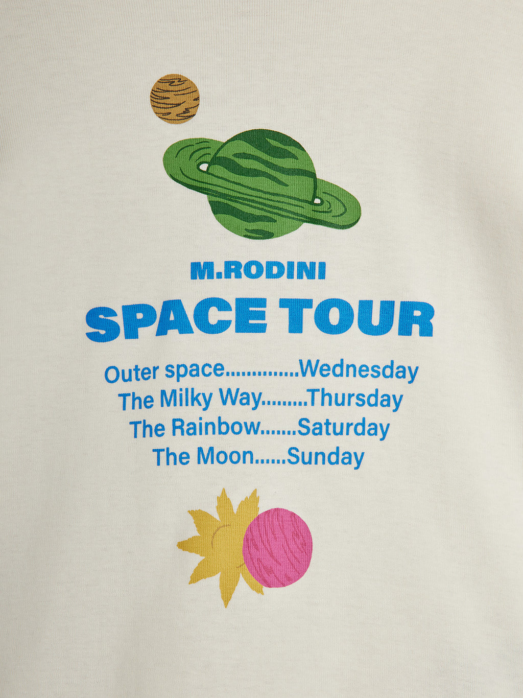 T-shirt mezza manica Space tour