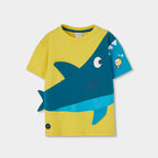 T-shirt mezza manica coda 3D