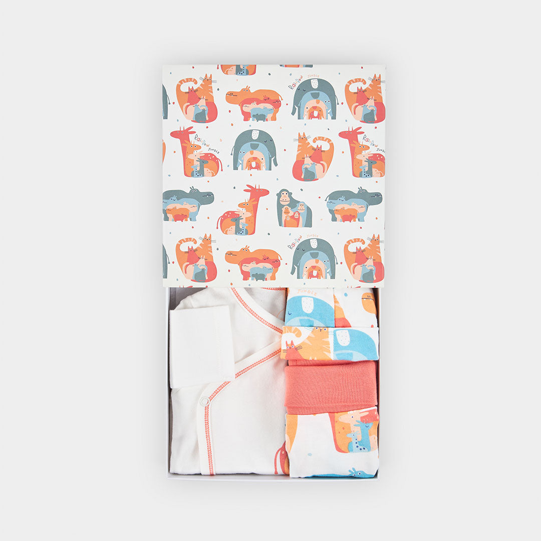Set regalo neonato 4 pezzi