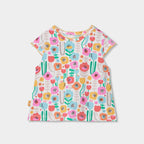 Completo salopette gonna e t-shirt mezza manica