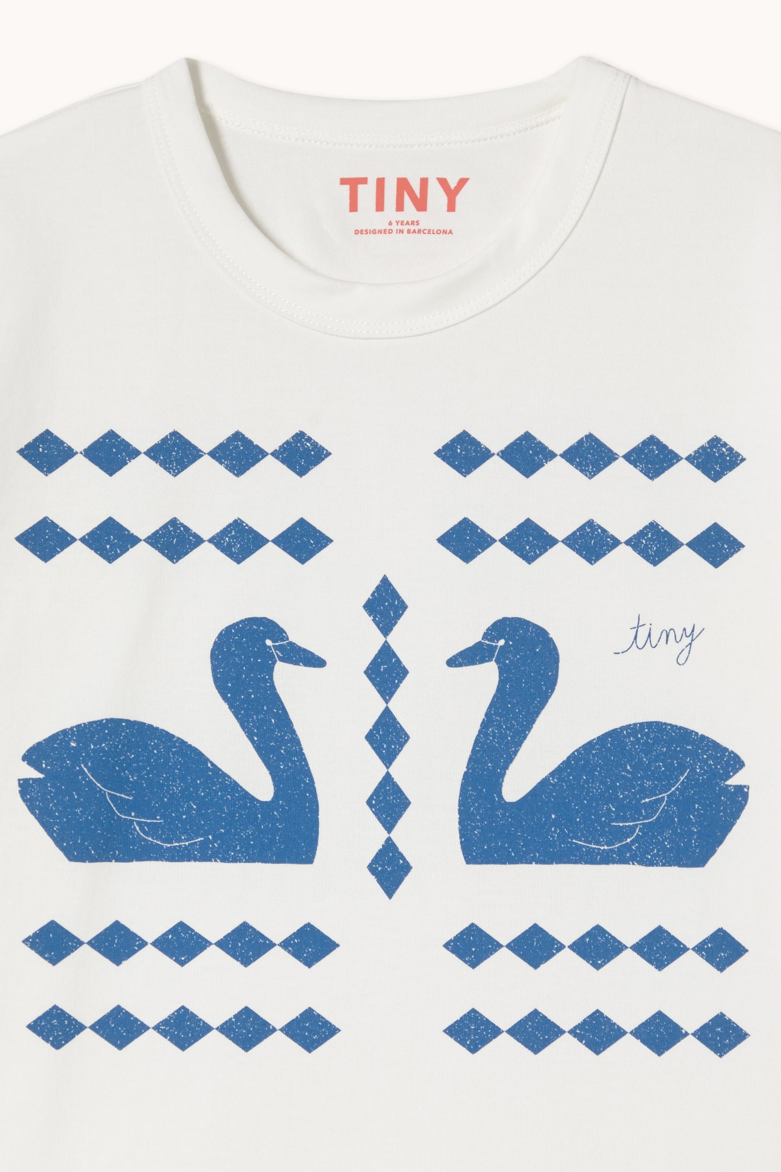 T-shirt mezza manica ‘Swans Diamonds’