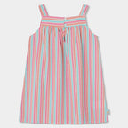 Vestito granny square righe verticali