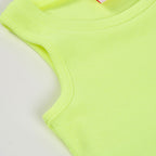 Canotta corta costine lime