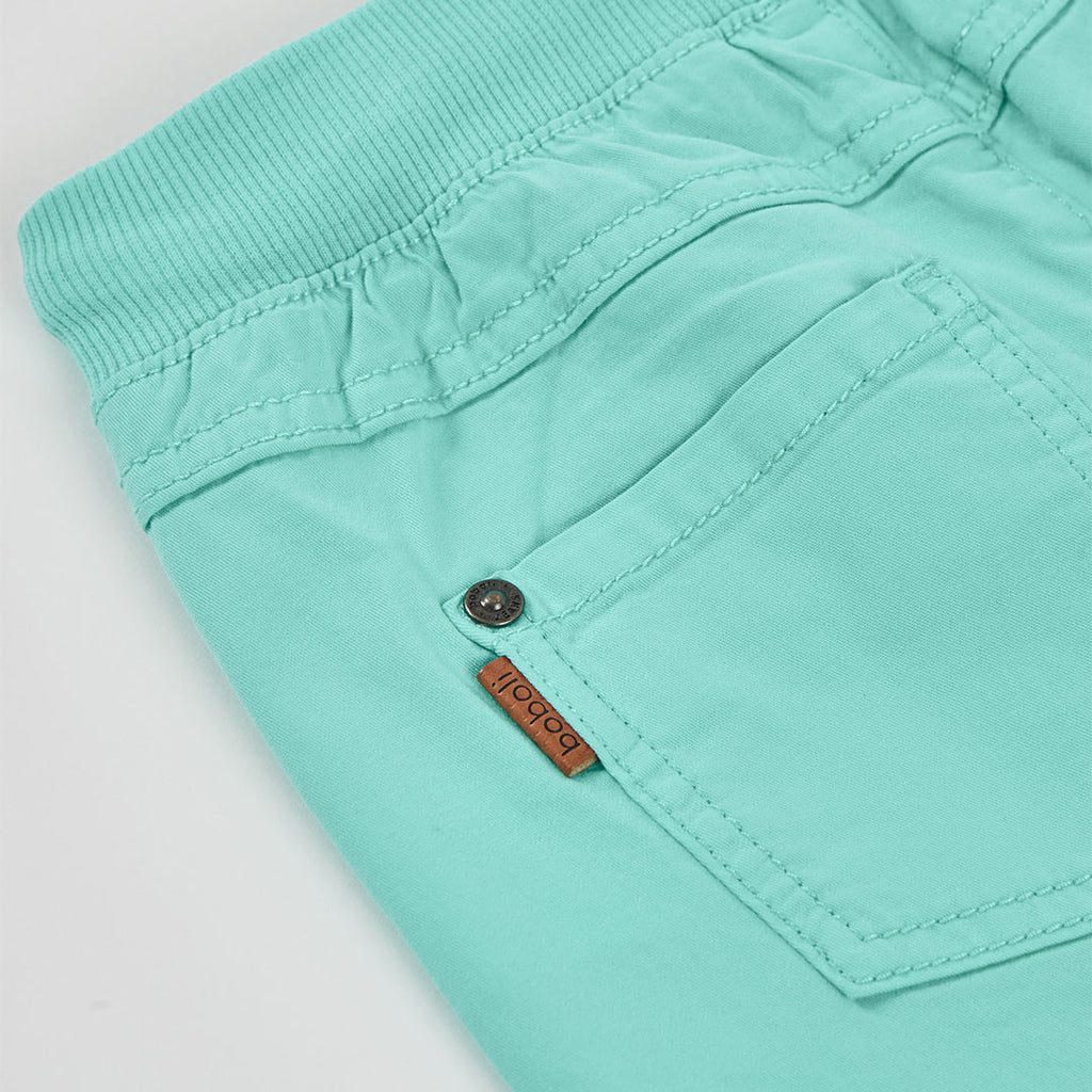 Short cotone bambino azzurro