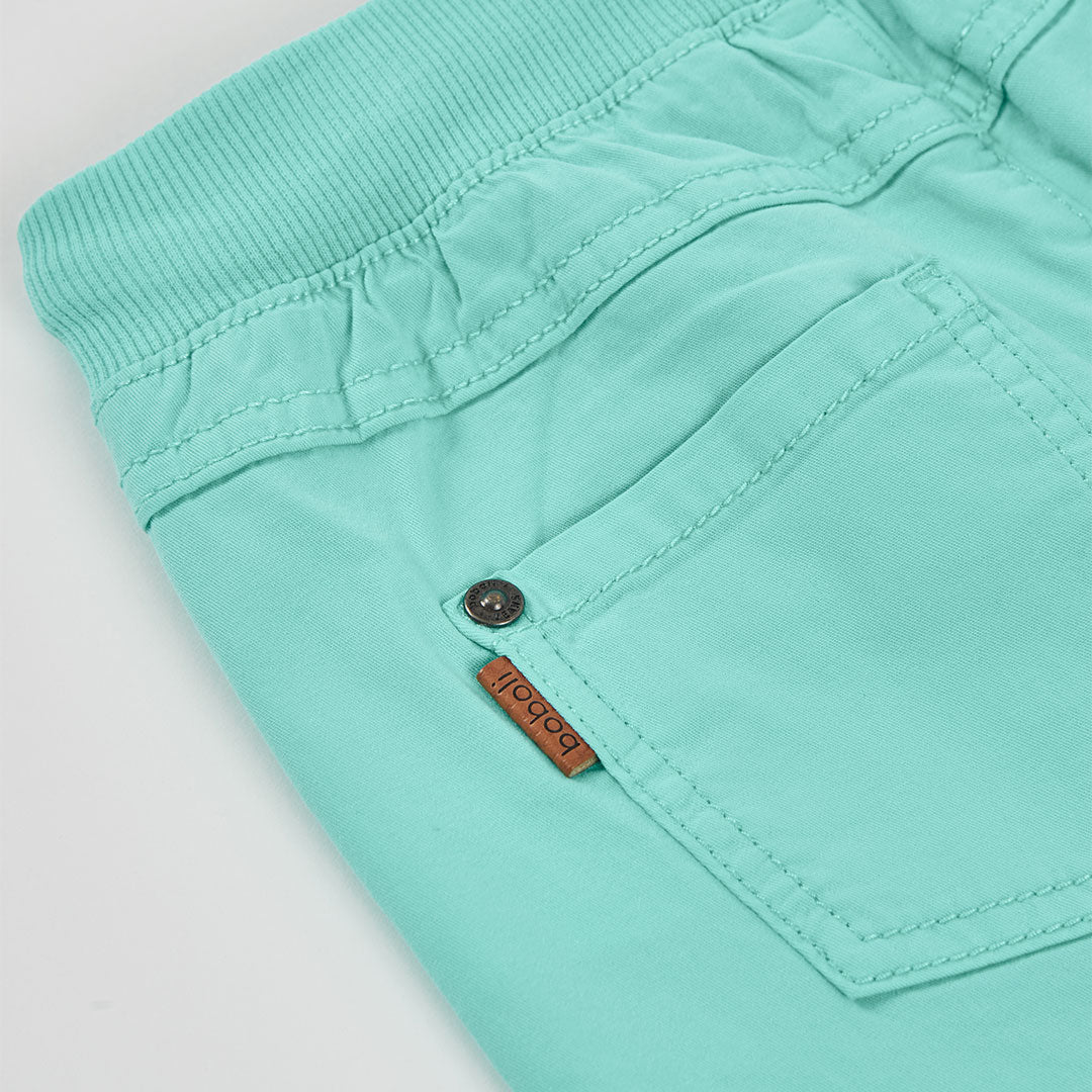 Short cotone bambino azzurro