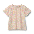 T-shirt mezza manica stampa floreale Manna