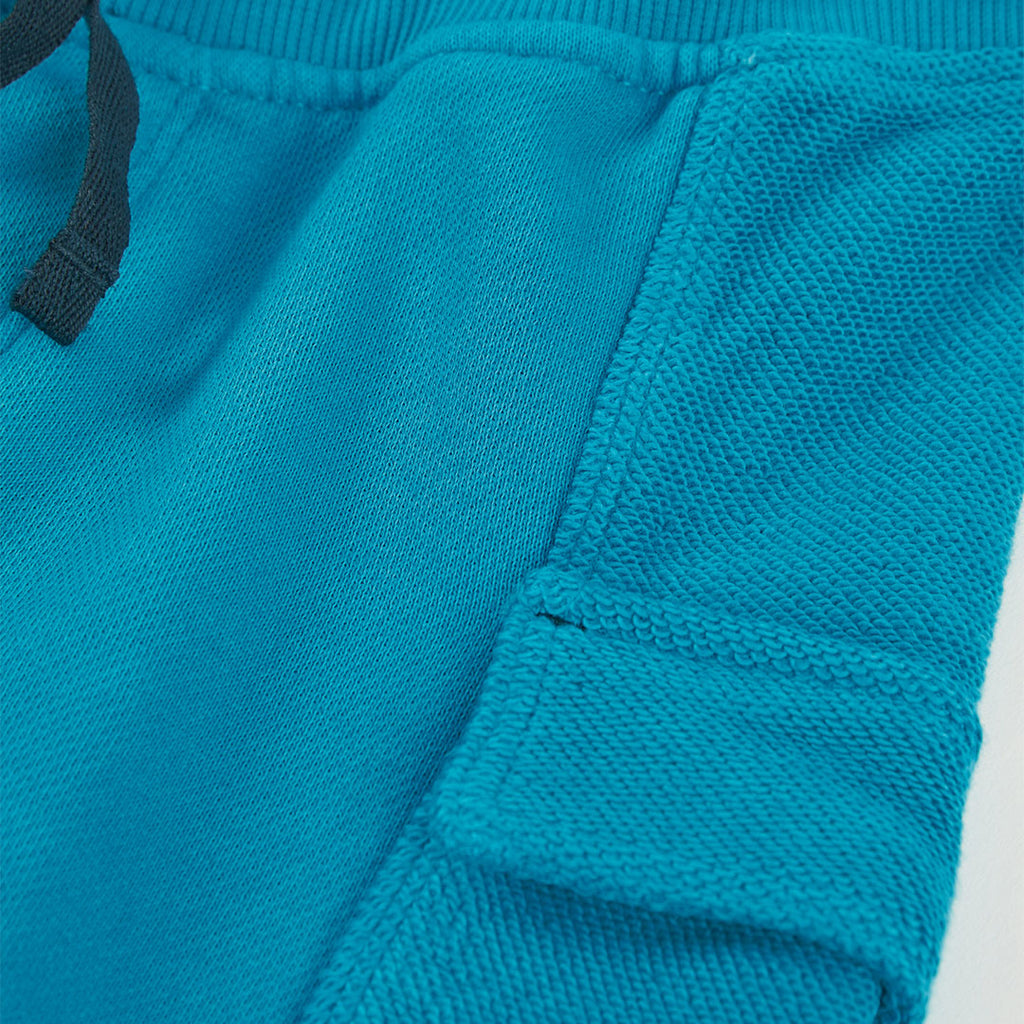 Short felpa leggera con tasconi