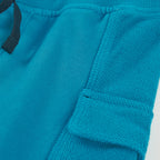 Short felpa leggera con tasconi