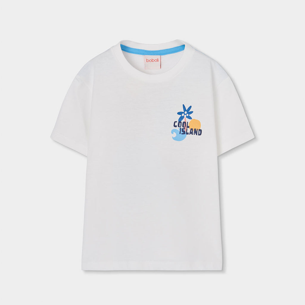 T-shirt mezza manica ‘cool island’