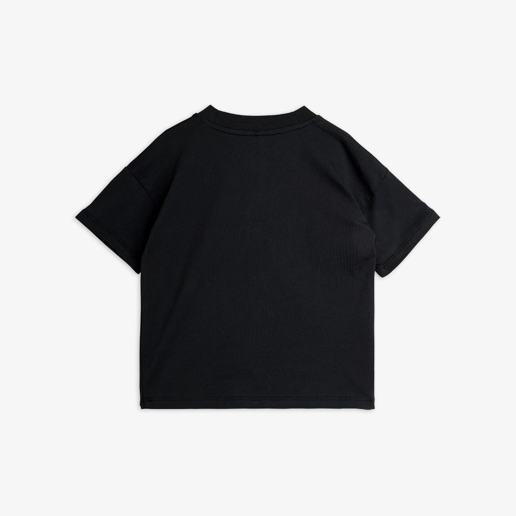 T-shirt mezza manica nera Milky Way