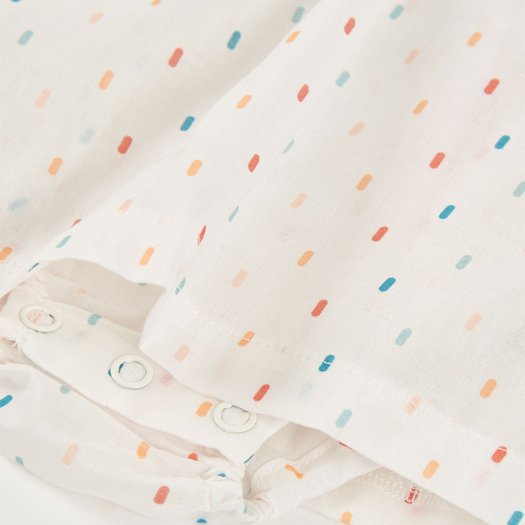 Vestito neonata top uncinetto